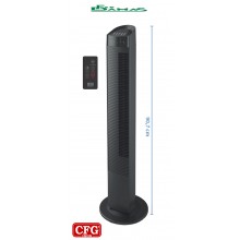 VENTILATORE A TORRE CON TIMER E TELECOMANDO MODELLO "SKYLINE" ART. EV126